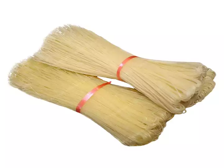 finished dry rice noodles