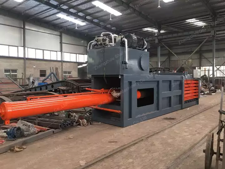200 ton hydraulic tire baler