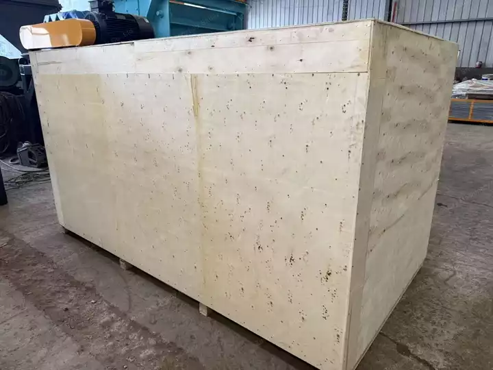 rubber shredder packaging for exporting