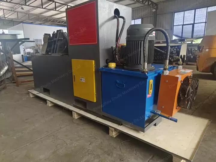 single piece spiral blade forming machine