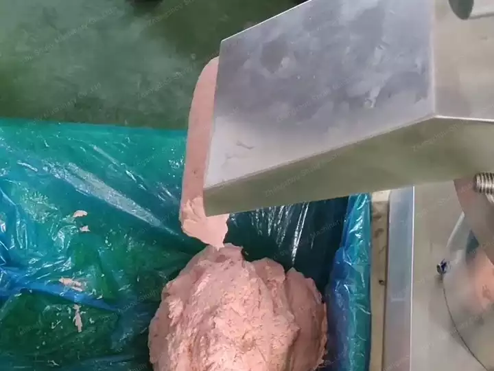 bone paste grinding