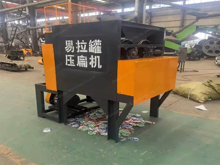 cans flattening machine for sale