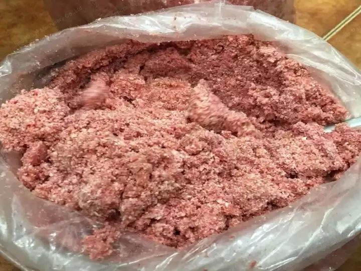 crushed bones