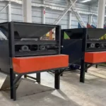 hydraulic flattening machine for cans