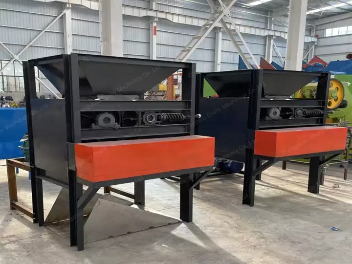 hydraulic flattening machine for cans